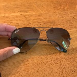 Ray Bans- Aviator Gradient (brown)